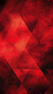 红色几何抽象艺术背景图
