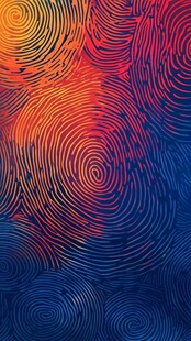 炫彩指纹图案背景纹理