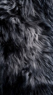 灰黑色毛绒材质纹理特写