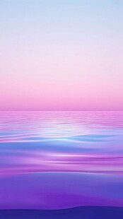 梦幻粉蓝渐变海洋背景