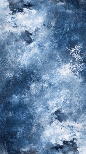 蓝色水墨风抽象纹理背景