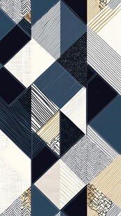 几何拼接抽象图案纹理