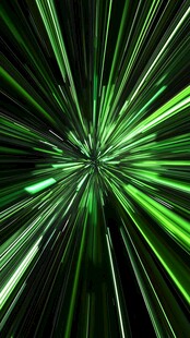 绿色放射光线炫酷背景图