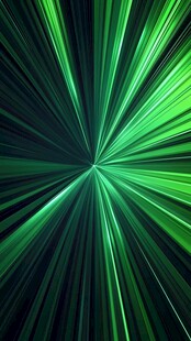 绿色放射光线抽象背景图
