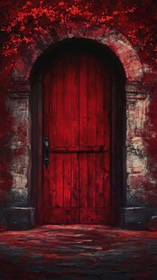 神秘红门 古老的静谧之境
