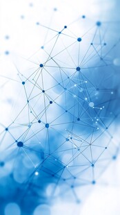 科技感网络连接背景图