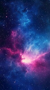 梦幻绚丽的深邃宇宙星空