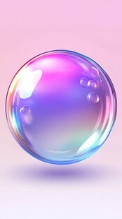 梦幻炫彩透明泡泡