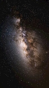 璀璨银河星空壮丽图景