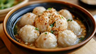 鲜香肉丸汤 美味诱人