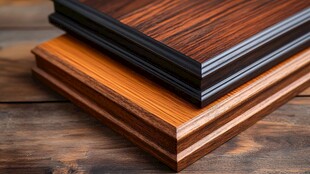 多样木质板材展示