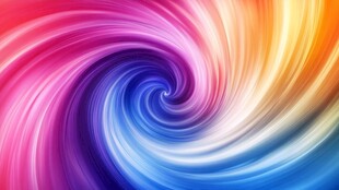 炫彩螺旋动感抽象背景图