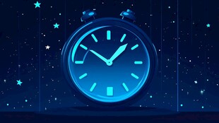 梦幻夜光闹钟与闪烁繁星