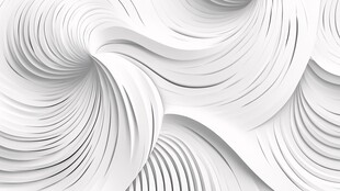 白色立体波浪纹理背景