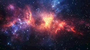 梦幻绚丽的浩瀚星云