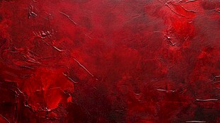 红色抽象纹理油画背景