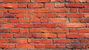 红砖墙面纹理特写