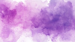 梦幻紫粉水彩背景