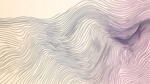 抽象线条波浪背景图案