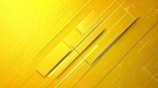 金色立体几何线条背景图
