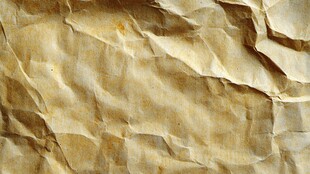 皱巴巴的复古旧纸张纹理