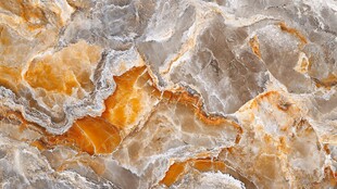 橙灰相间大理石纹理