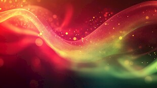 绚丽多彩动感光波背景图