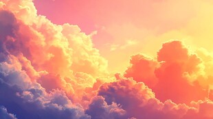 梦幻绚丽的天空云彩美景