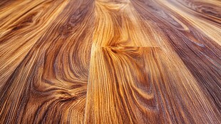 精美木纹地板特写