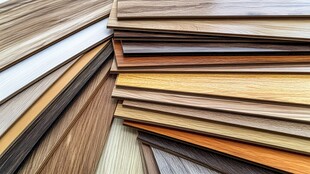 多样木纹板材展示