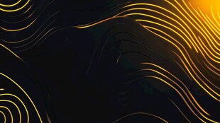 黑金线条动感抽象背景图