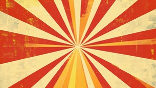 复古放射条纹背景图案