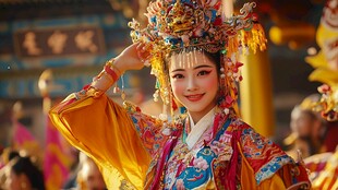 戏曲佳人展古典绝美风姿