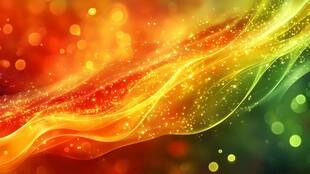 绚丽动感光波背景图