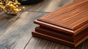 实木地板特写展示