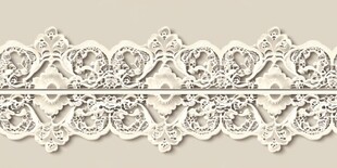 白色精致蕾丝花边图案