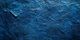 蓝色褶皱纹理背景图