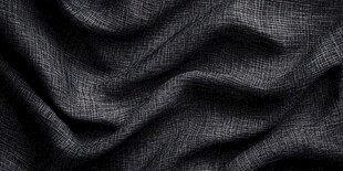 深灰褶皱布料纹理特写
