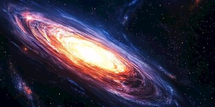 绚丽螺旋星系 宇宙奇观