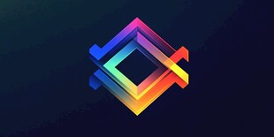 多彩几何图形艺术设计