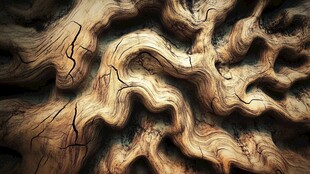 沧桑木纹 自然纹理的独特魅力