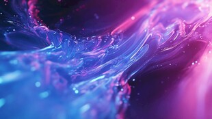 梦幻炫彩流体背景图案