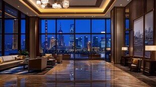 奢华江景客厅尽显高雅格调