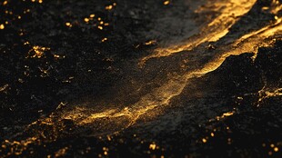 流动金粉 炫酷质感背景