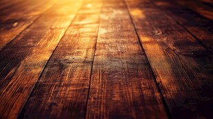 复古木质地板光影效果