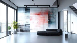 现代简约风时尚宽敞客厅