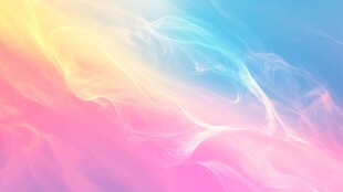 梦幻渐变色彩烟雾背景
