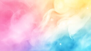 梦幻多彩渐变流体背景图