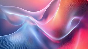 梦幻流动色彩抽象背景图