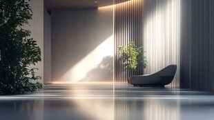 现代简约风明亮室内空间